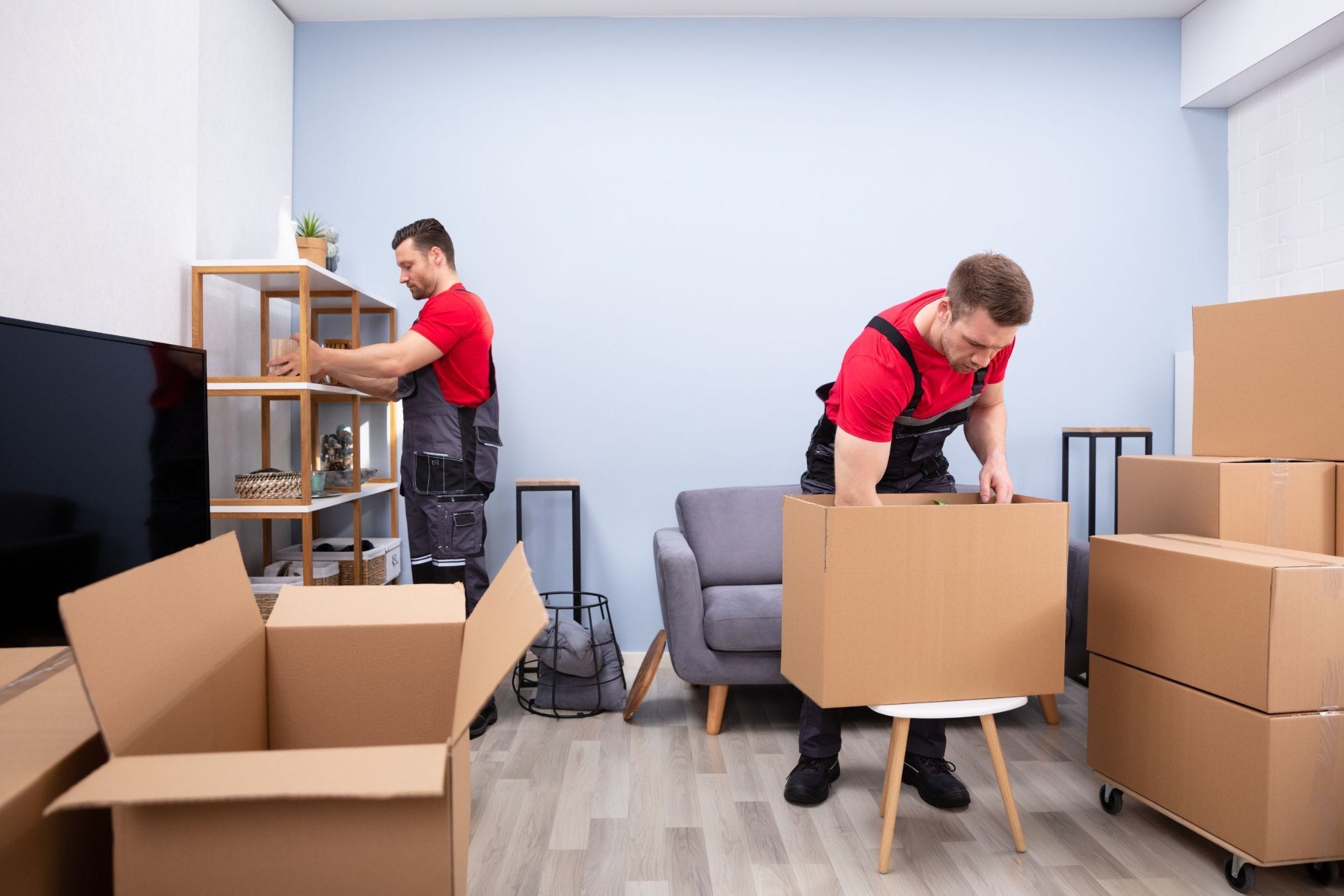 special care for moving furniture and fragile items entire time